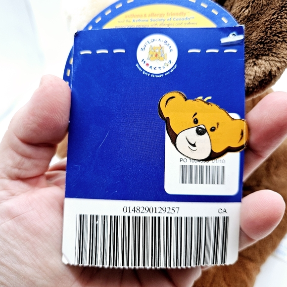 BAB | 2010 Velvet Hugs brown dog stuffed plush animal toy - Picture 10 of 11